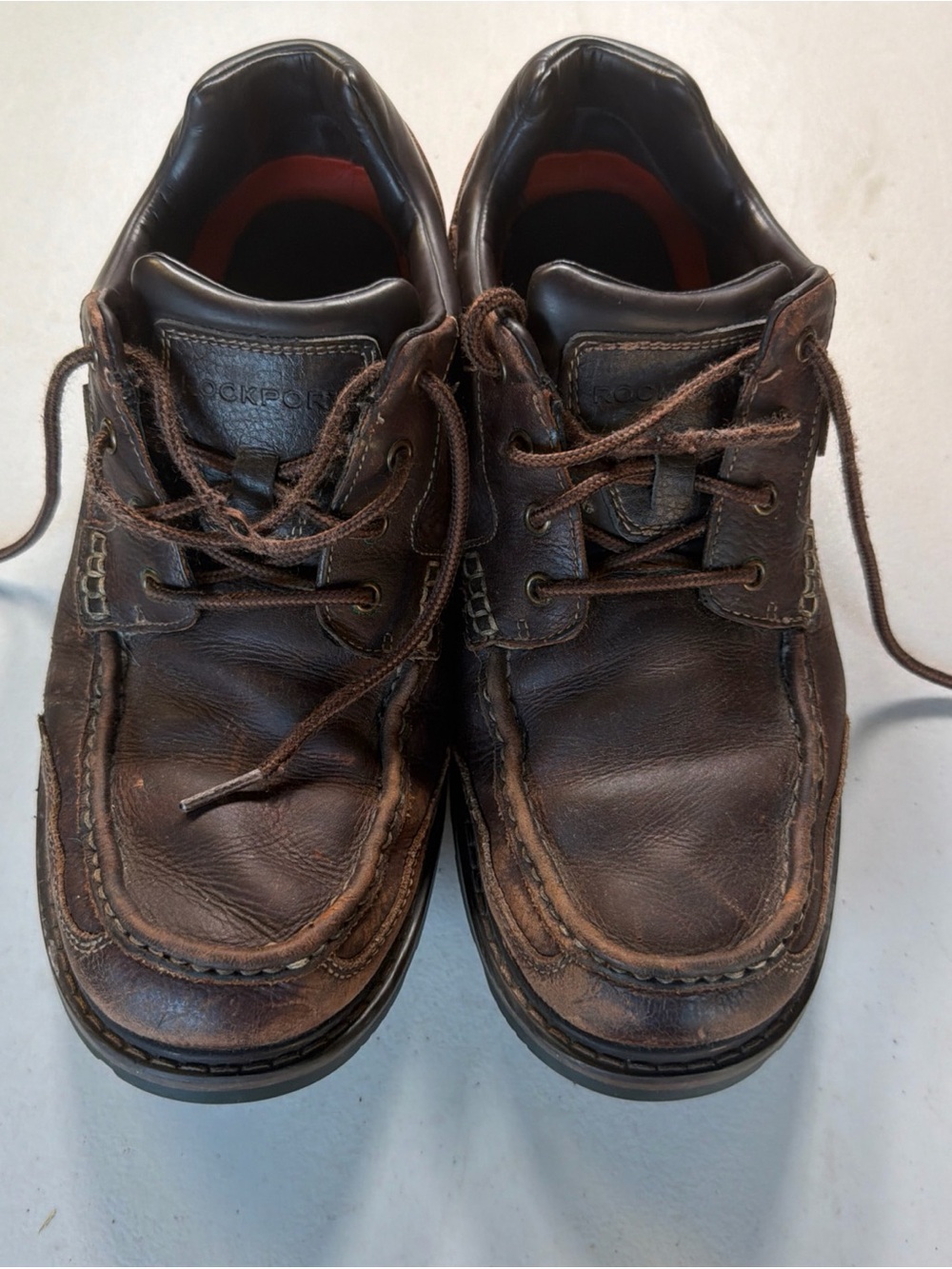 Rockport Men’s Brown Leather Chukka Boots